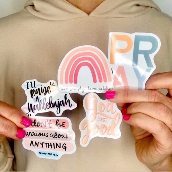 Christian Stickers - 10 Pack! ๐๐๐คฉ๐๐ป - Picture 2 of 7